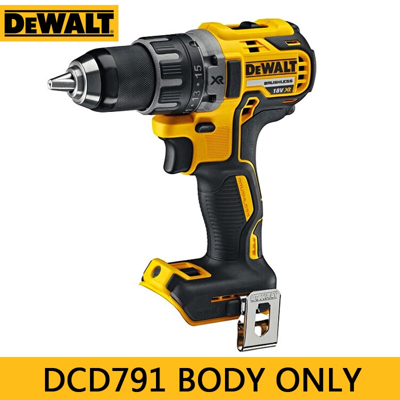 Dewalt DCD791 Cordless Compact Drill/Driver 18V Brushless Motor Electric Drill Screwdriver Household Rechargeable Power Tools