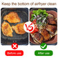 NEW Silicone Air Fryer Liner Basket Square Reusable Air Fryer Pot Tray