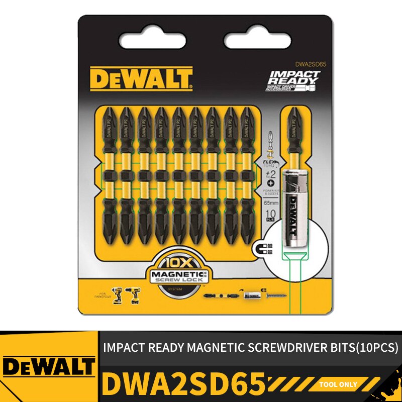 DEWALT Electric Screwdriver Bits Set Drill Head DW2700 DT71511 DT70518 DT71563 DT70730 DT70735 DT70758 DWA2SD65 DWANGFT100SET