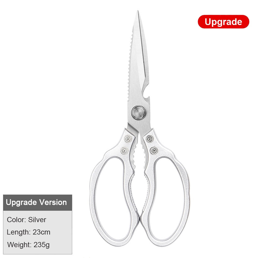 Kitchen stainless steel scissors