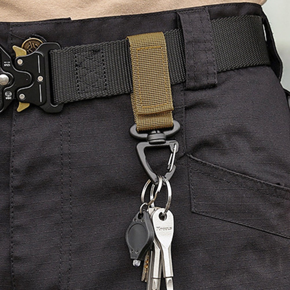 Military Tactical Hanging Key Hook Clip Clamp