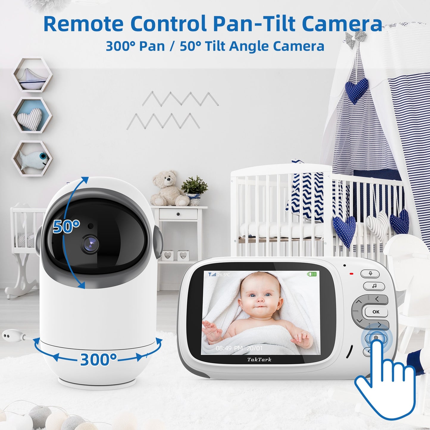 3.2 Inch Video Baby Monitor