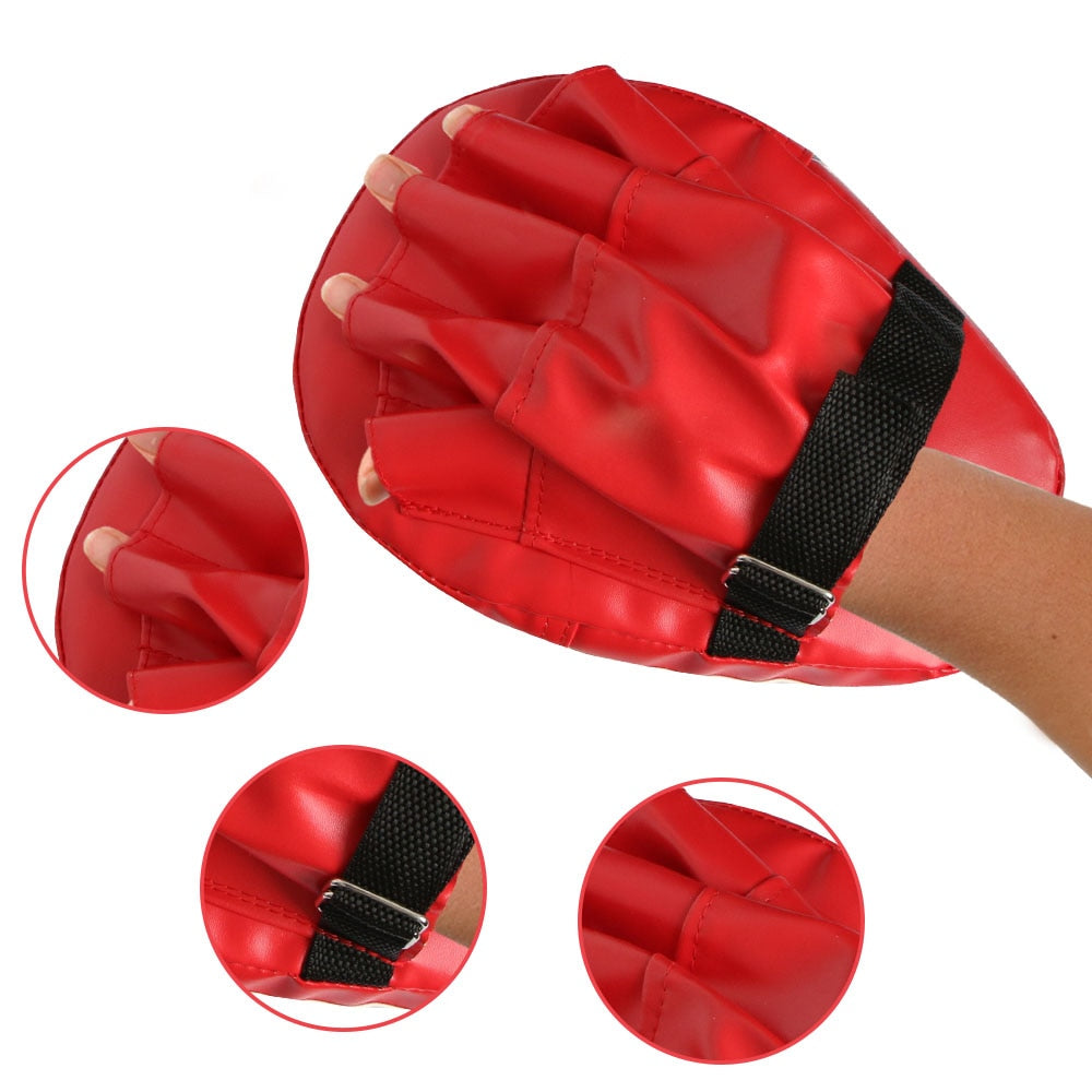 1pc Boxing Hand Target Martial Thai Kick Sanda Training Thickened  Karate Training Mitt Focus Punch Pads Five-finger Hand Target