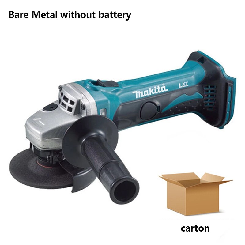 Makita Cordless Angle Grinder 18V LXT Lithium-Ion Multifunctional Electric Grinding DGA402 Cutting Machine Power Tool