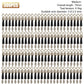 100-500Pcs/lot Ball Bearing Swivel Solid Rings Fishing Connector