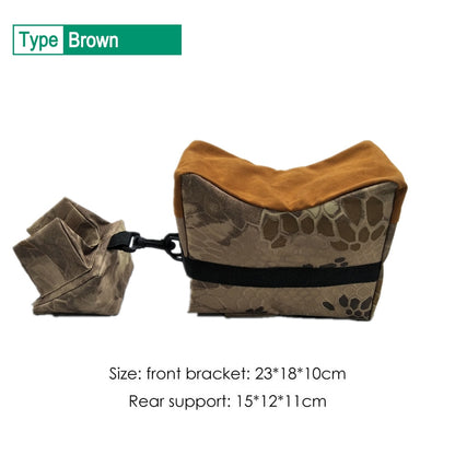 Front+Rear Bag Support Rifle Sandbag