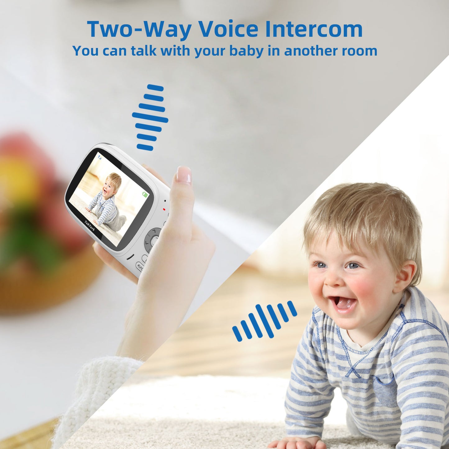 3.2 Inch Video Baby Monitor