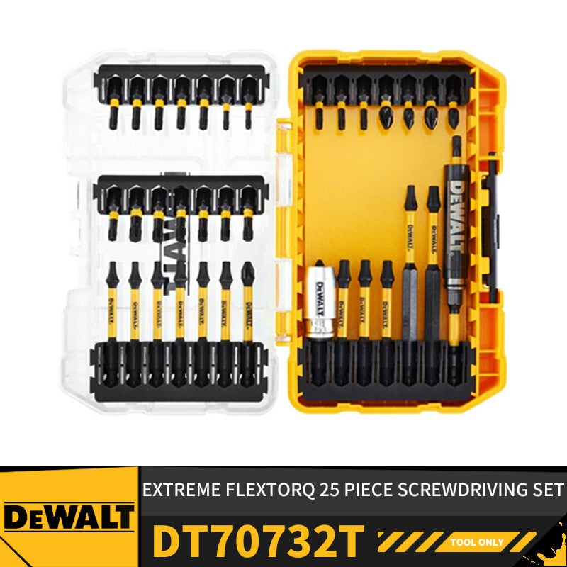 DEWALT Electric Screwdriver Bits Set Drill Head DW2700 DT71511 DT70518 DT71563 DT70730 DT70735 DT70758 DWA2SD65 DWANGFT100SET