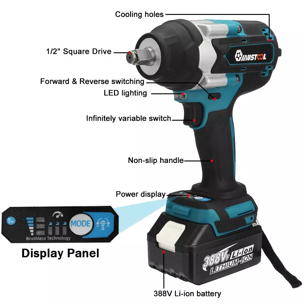 NEW Brushless Cordless drill