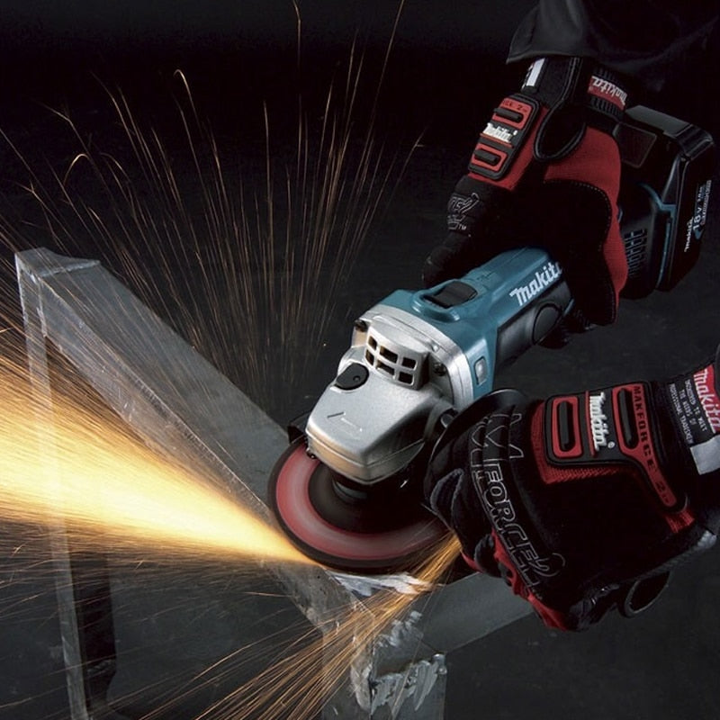 Makita Cordless Angle Grinder 18V LXT Lithium-Ion Multifunctional Electric Grinding DGA402 Cutting Machine Power Tool