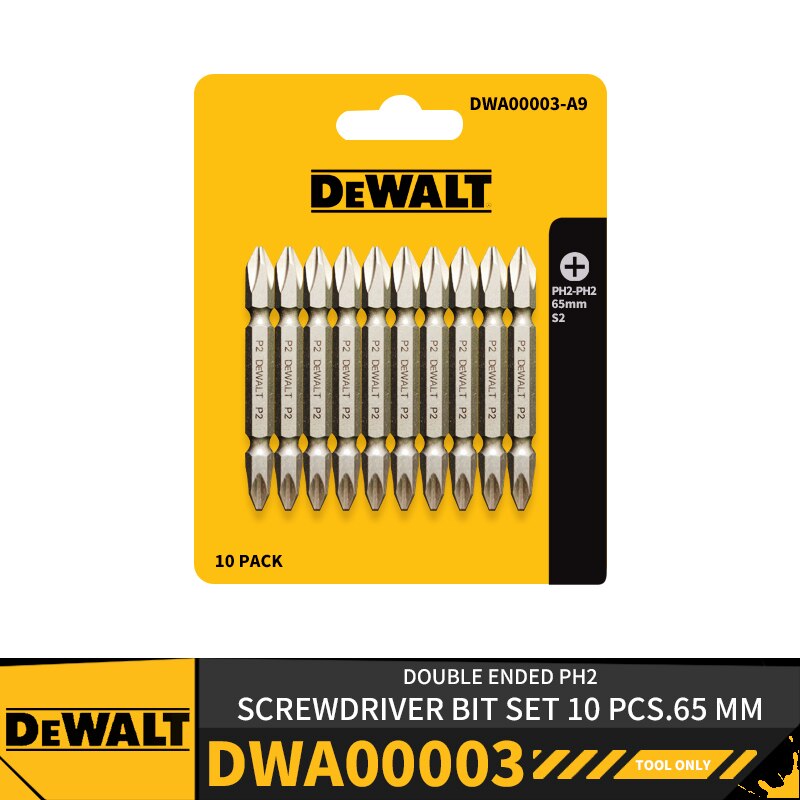 DEWALT Electric Screwdriver Bits Set Drill Head DW2700 DT71511 DT70518 DT71563 DT70730 DT70735 DT70758 DWA2SD65 DWANGFT100SET