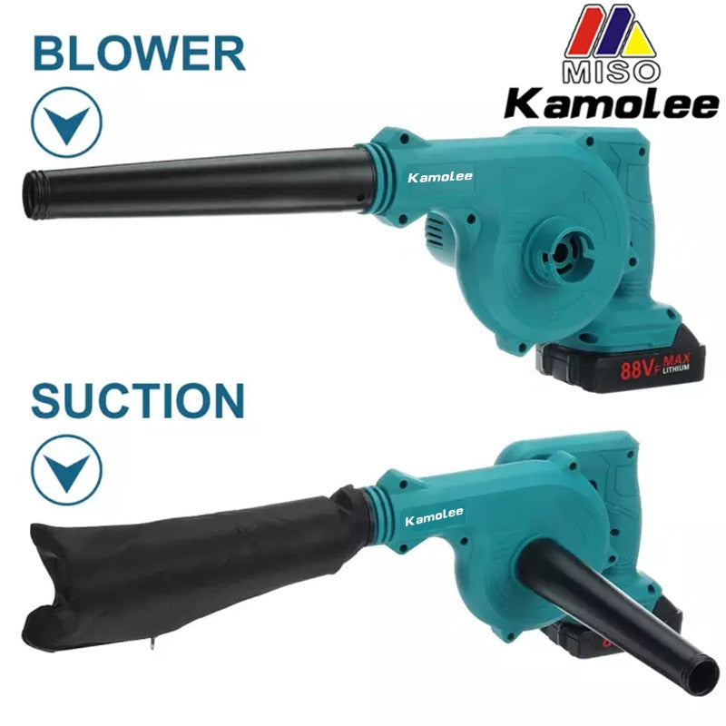 Kamolee Cordless Brushless Electric Air Blower Set DUB185 2 In 1 20000rpm  Compatible Suitable for Makita 18V Battery