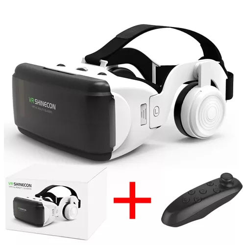 2023 New VR Shinecon G06E 3D Glasses Mobile Phone Video Movie Virtual Reality Smartphone